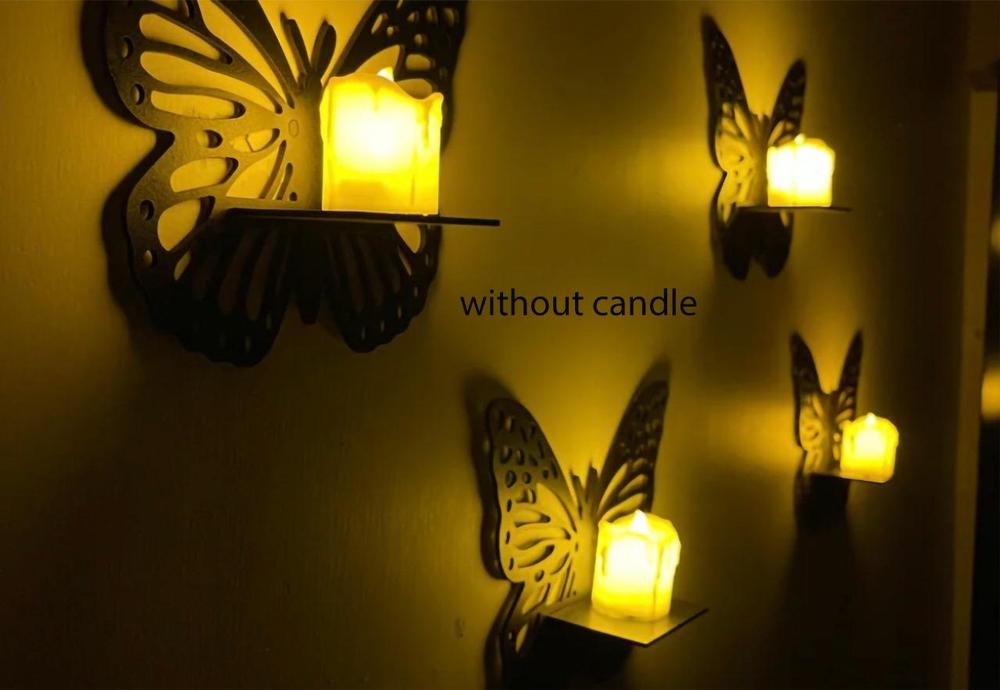 MDF Wall Decoration beautiful butterfly Pack of 3