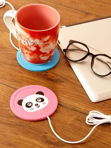 5V USB Cute Silicone Heat Warmer Heater Milk Tea Coffee Mug Hot Drinks Beverage Cup