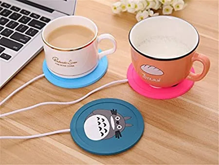 5V USB Cute Silicone Heat Warmer Heater Milk Tea Coffee Mug Hot Drinks Beverage Cup