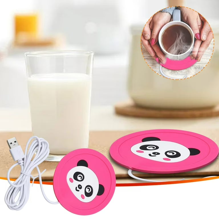 5V USB Cute Silicone Heat Warmer Heater Milk Tea Coffee Mug Hot Drinks Beverage Cup