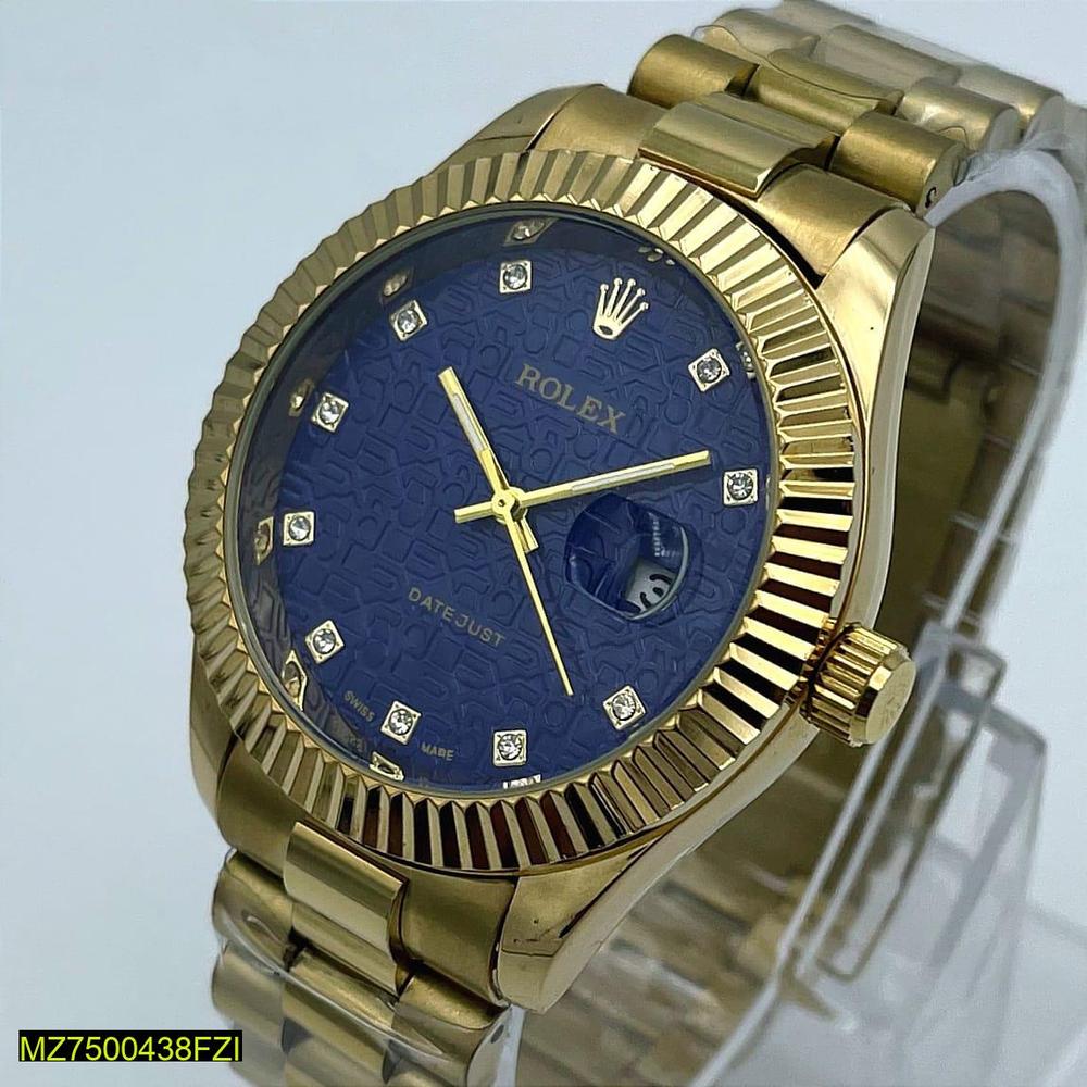 Men,s Golden Analogue Watch