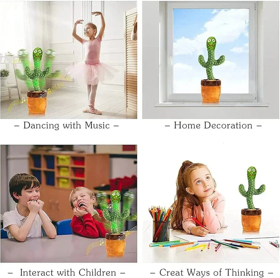 Dancing Cactus Toys For Kids Rechargeable.Ashiyana Shopping Mall