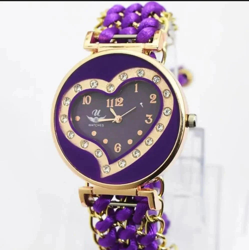 GIRL STYLYLISH WATCH BUY ONE GET ONE FREEAshiyana Shopping Mall