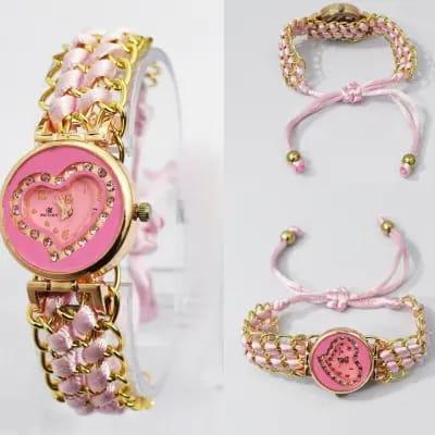 GIRL STYLYLISH WATCH BUY ONE GET ONE FREEAshiyana Shopping Mall